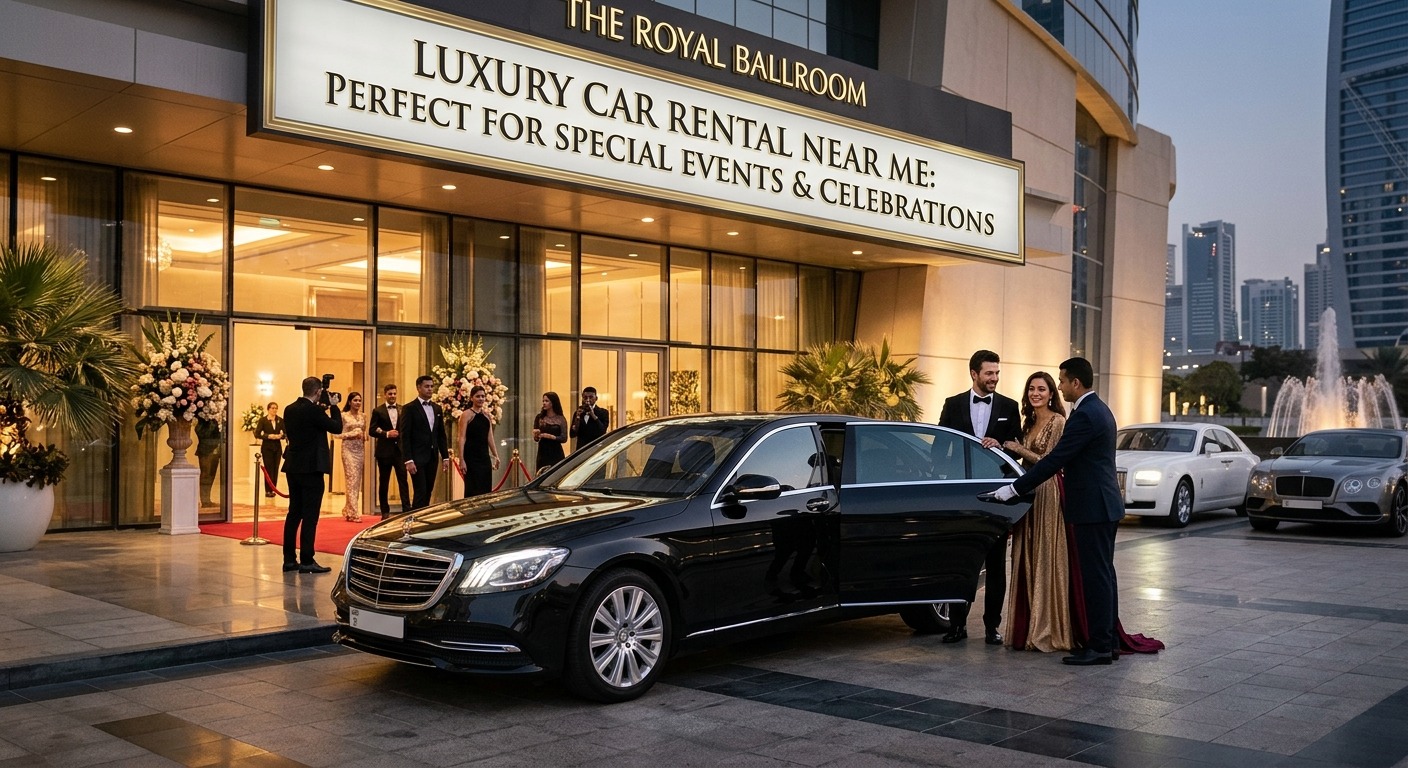 Luxury Car Rental Near Me: Perfect for Special Events and Celebrations