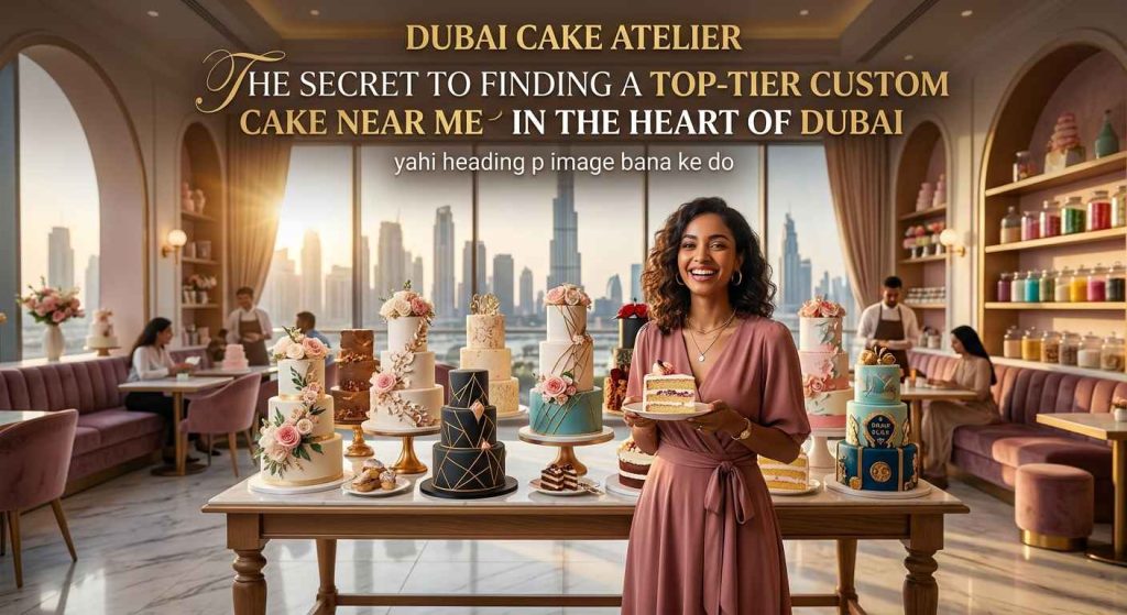 The secret to finding a top-tier custom cake near me in the heart of Dubai
